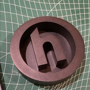 Hidden NY ashtray black